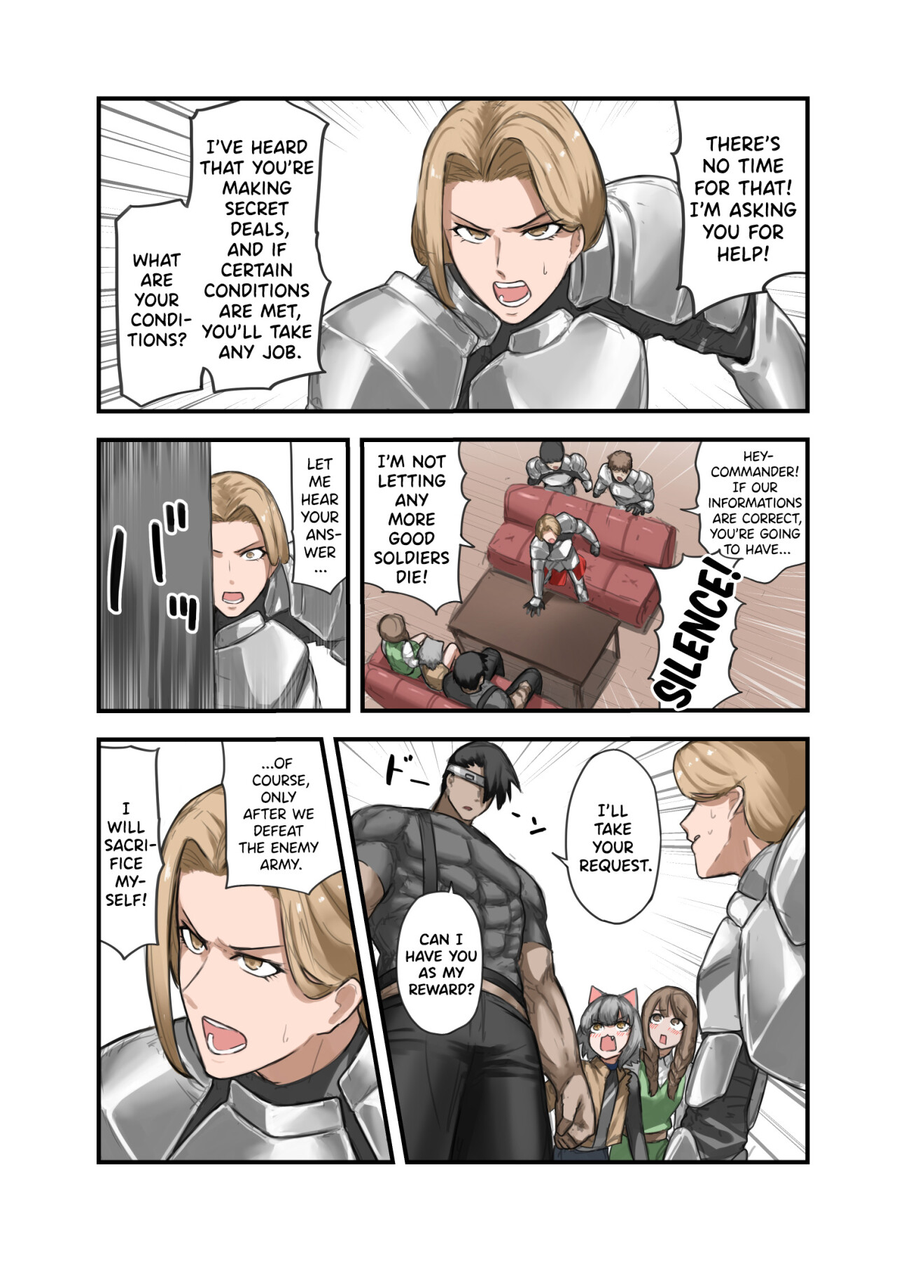 Hentai Manga Comic-One Week With a Hero The Knight Captain Edition-Read-10
